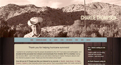 Desktop Screenshot of charlie-thompson.com